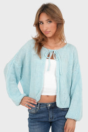 "Date" vest sky blue