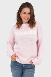 "Stockholm" sweater light pink