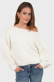 "Emmie" sweater white