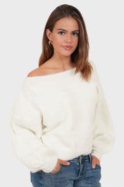 "Emmie" sweater white