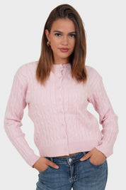“Lily” cardigan pink