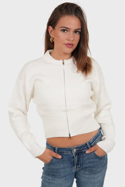 "Belle" vest white