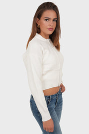 "Belle" vest white