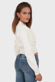 "Belle" vest white