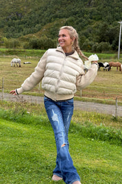 "Elsie” jacket beige