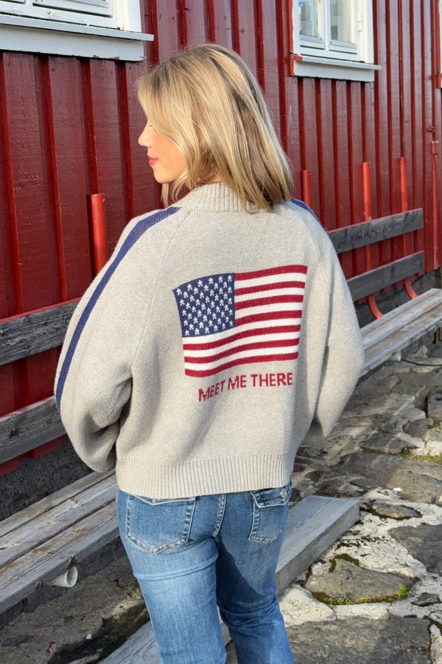 “MMT” usa cardigan grey