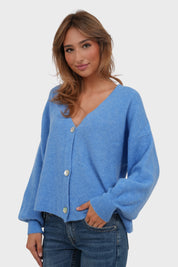 "Fall" vest blue