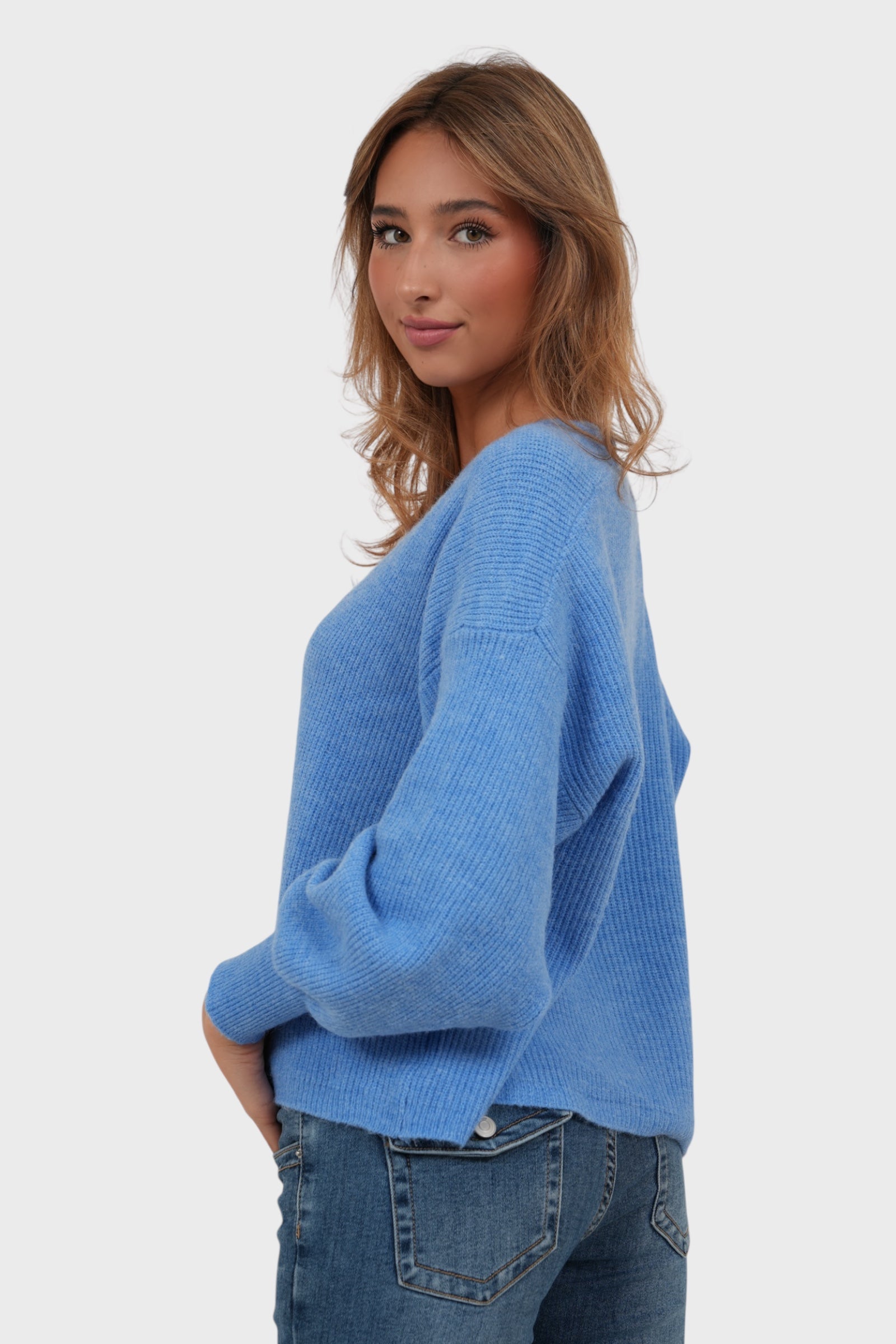 "Fall" vest blue