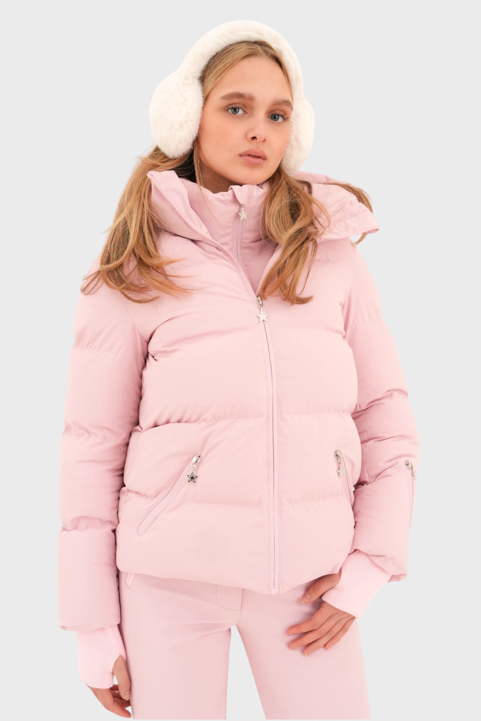 Skijacke "Snowfall" rosa