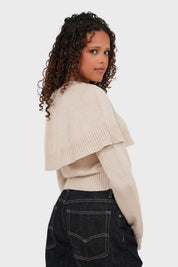 "Chloe" cardigan beige