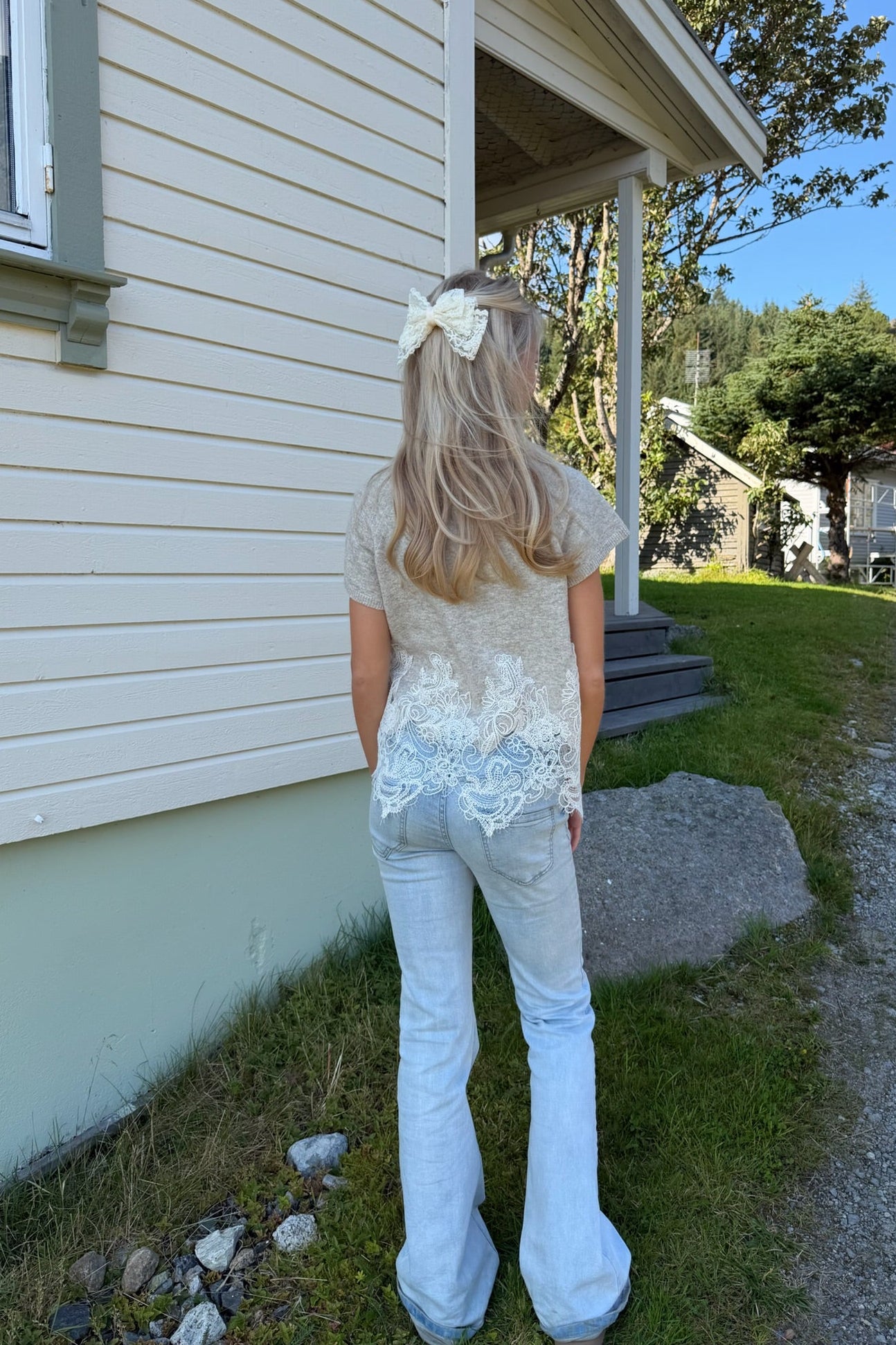 "Sofie" sweater stone