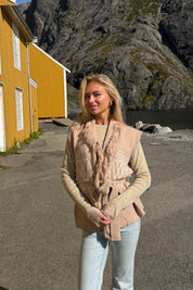 "Liva" cardigan taupe