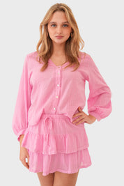 "Olivia" bluse rosa