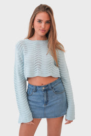 "Bahamas" Top Blue