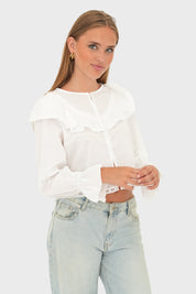 "Sweden" blouse white