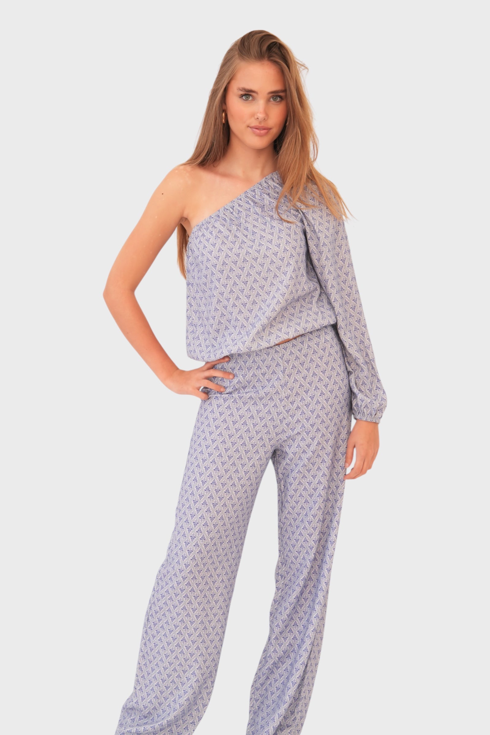 "Azul" blouse striped