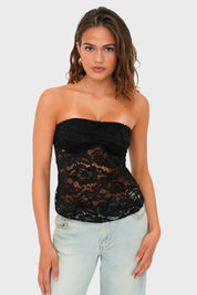 "Ruby" top black
