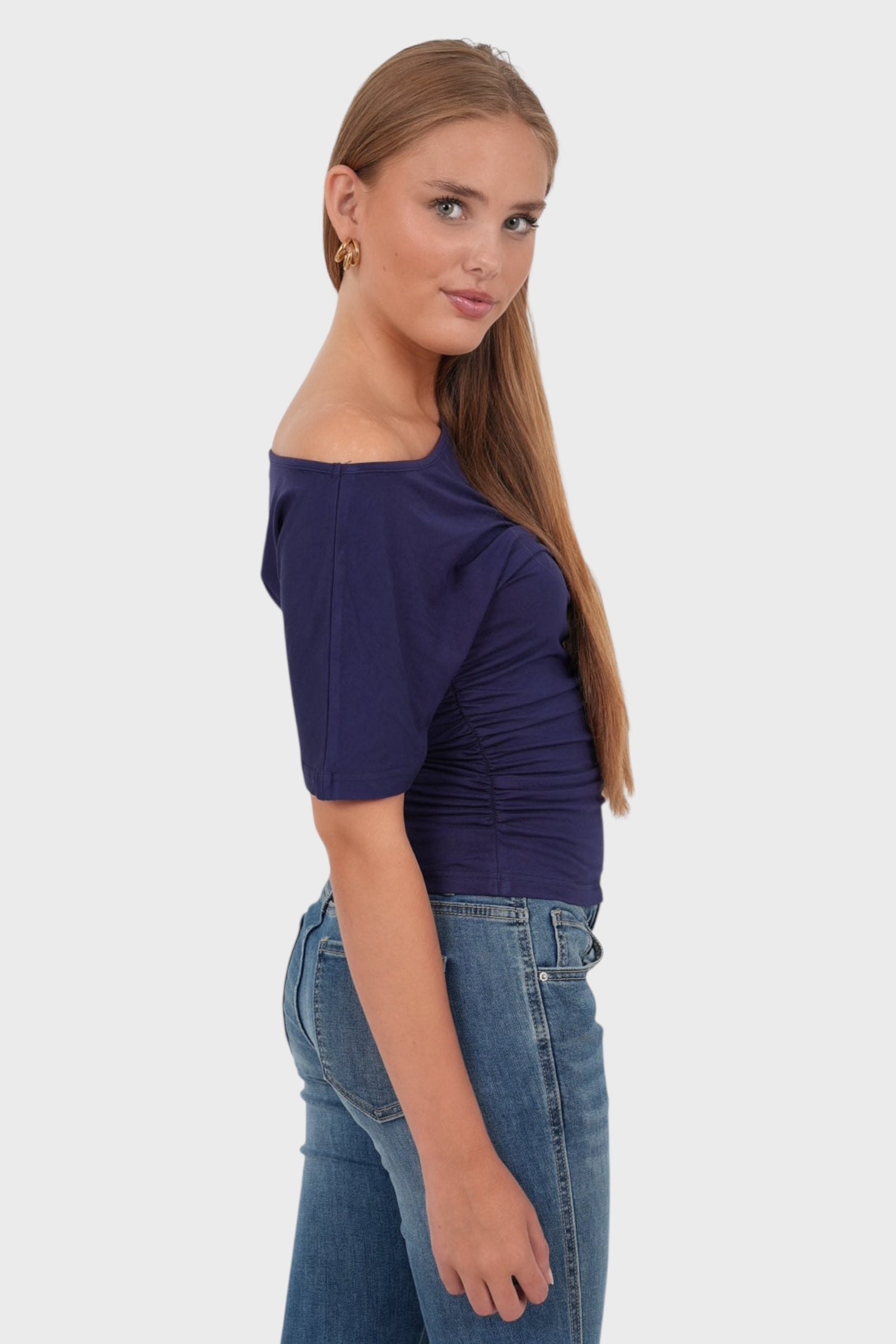 "Zara" top navy