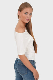 "Zara" top white