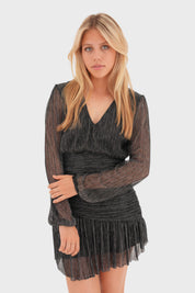 "Night fever" dress black