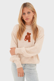 "Teddy" sweater beige