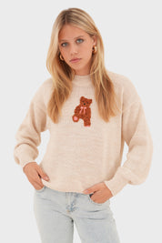 "Teddy" sweater beige