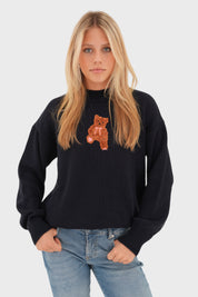 "Teddy" sweater navy