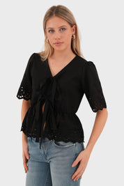 Bluse "Lily" schwarz