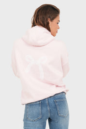 "Ribbon" hoodie pink