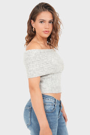 "Flore" top grey (PRE ORDER)