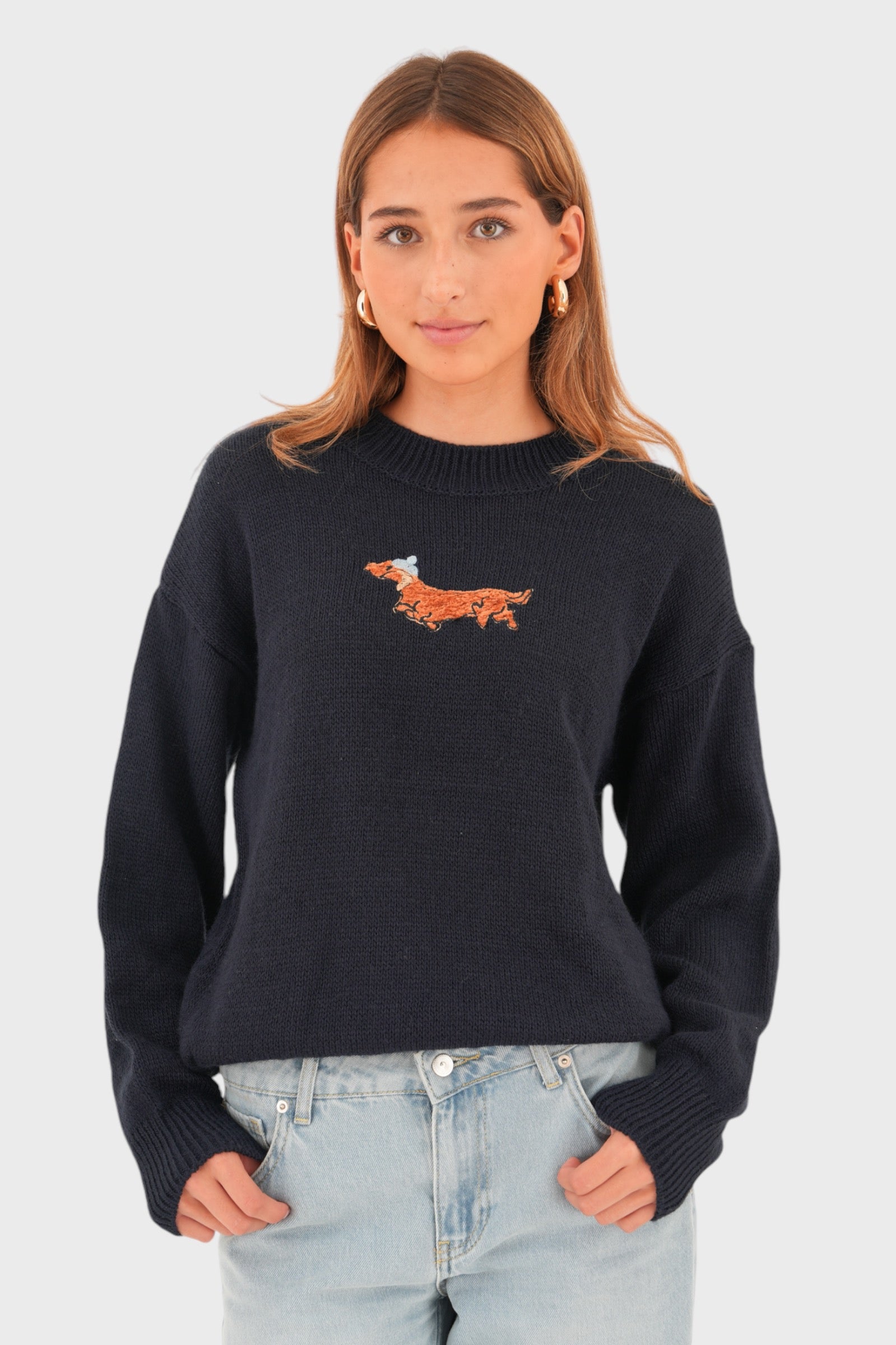 "Billy" sweater navy