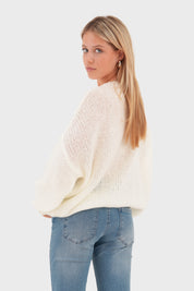 "Lola" sweater white