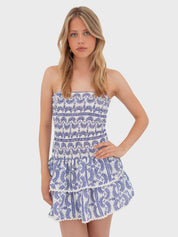 "Saint tropez" dress blue (PRE ORDER)