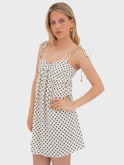 "Angel dot" dress white (PRE ORDER)