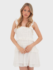 "Ibiza" dress white