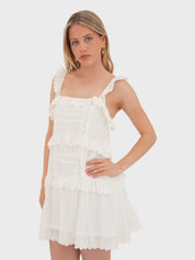 "Ibiza" dress white