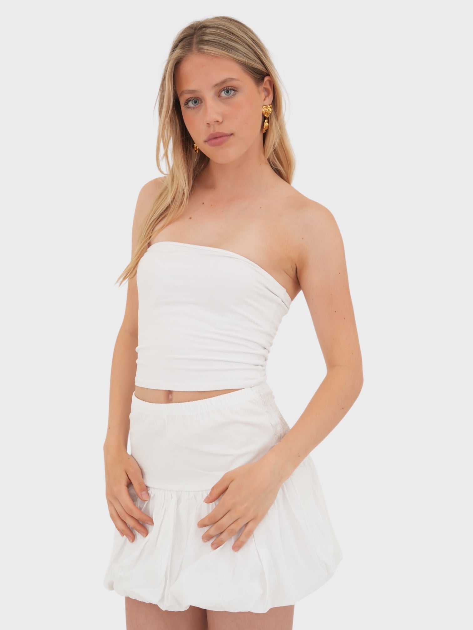 "Dream" skirt white