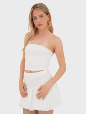 "Dream" skirt white