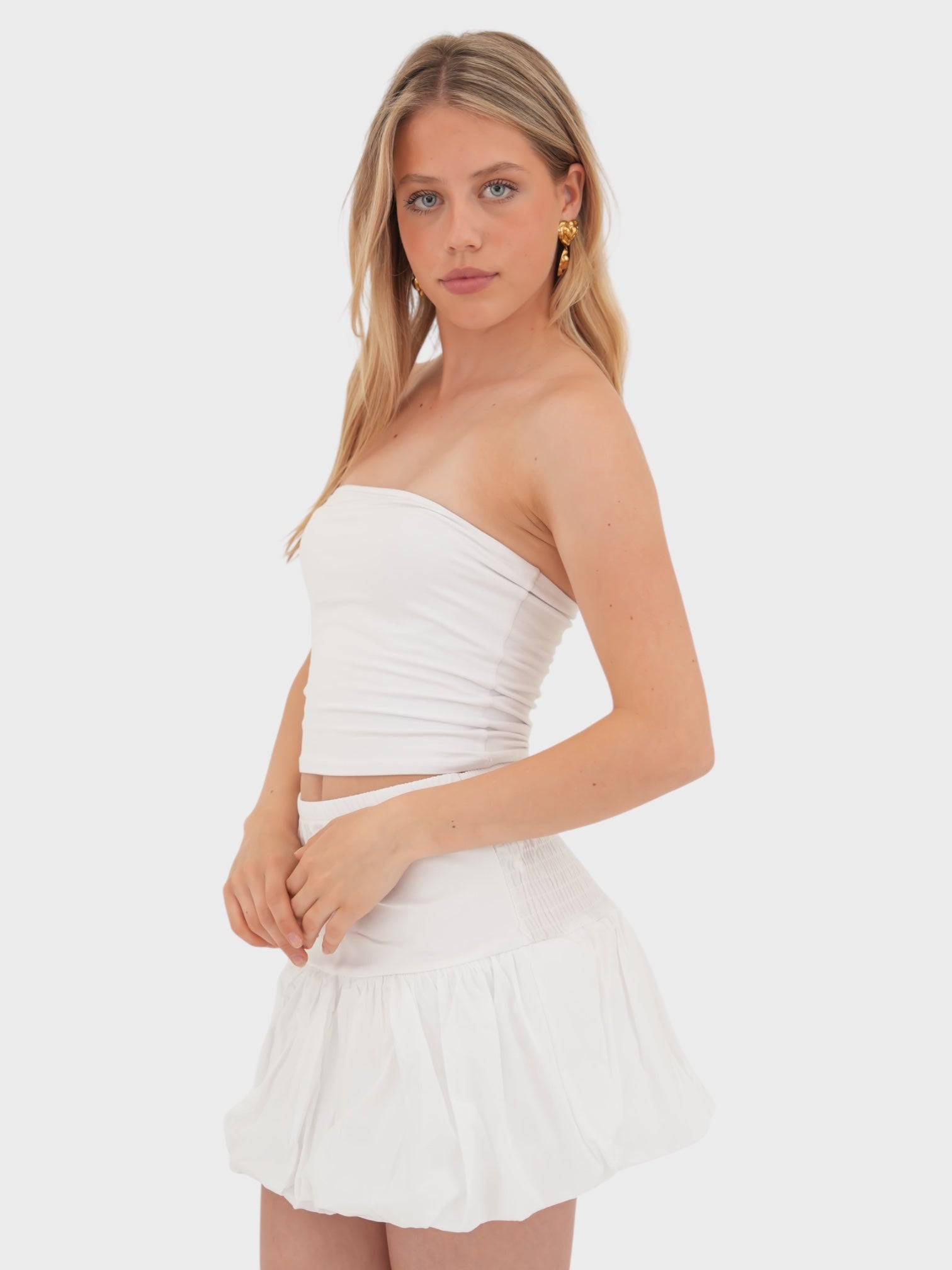 "Dream" skirt white