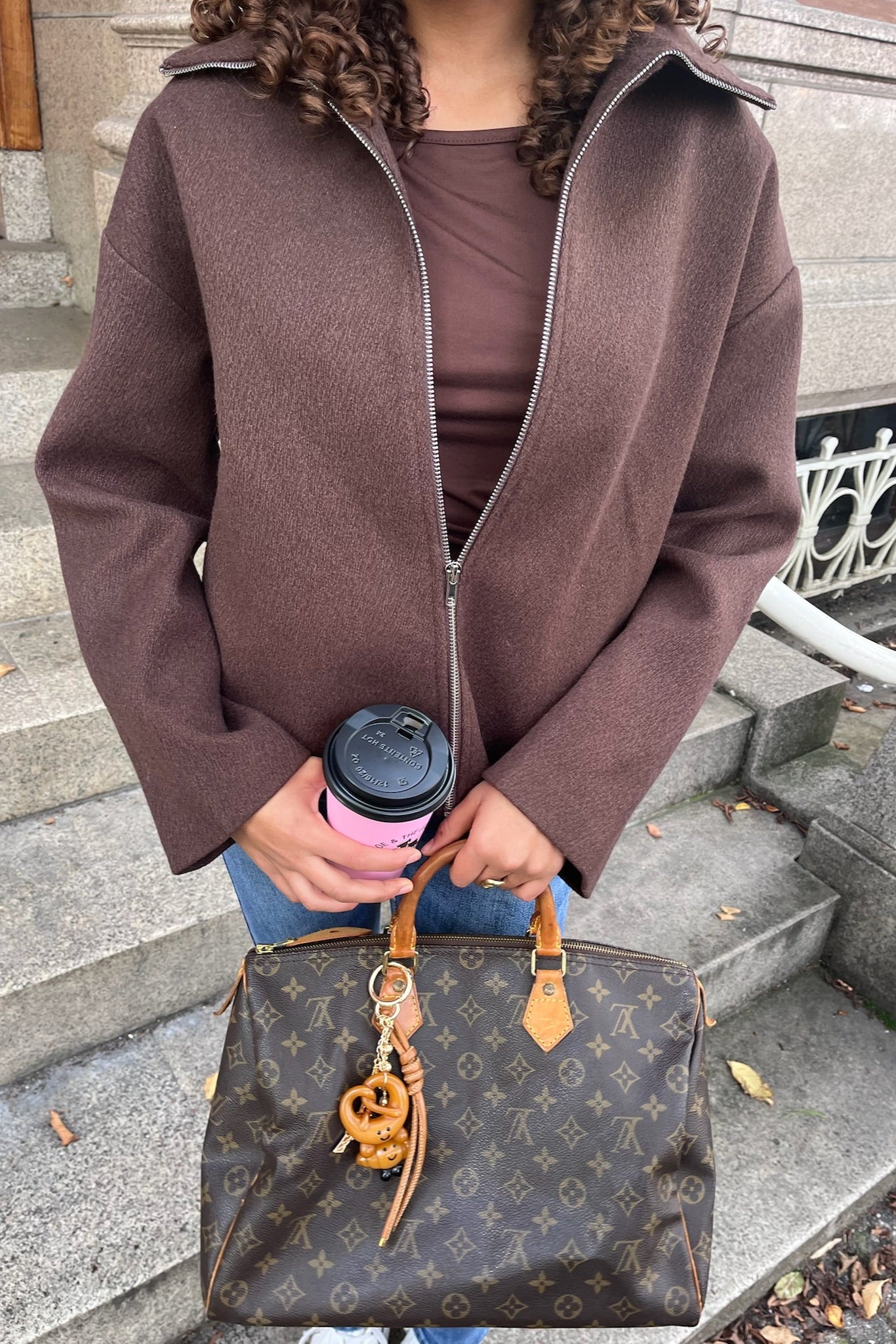 "Norge" jakke brun