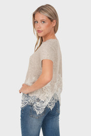 "Sofie" sweater stone