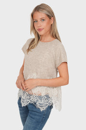 "Sofie" sweater stone