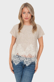 "Sofie" sweater stone