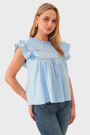 Blusa "Dreamy" azul claro