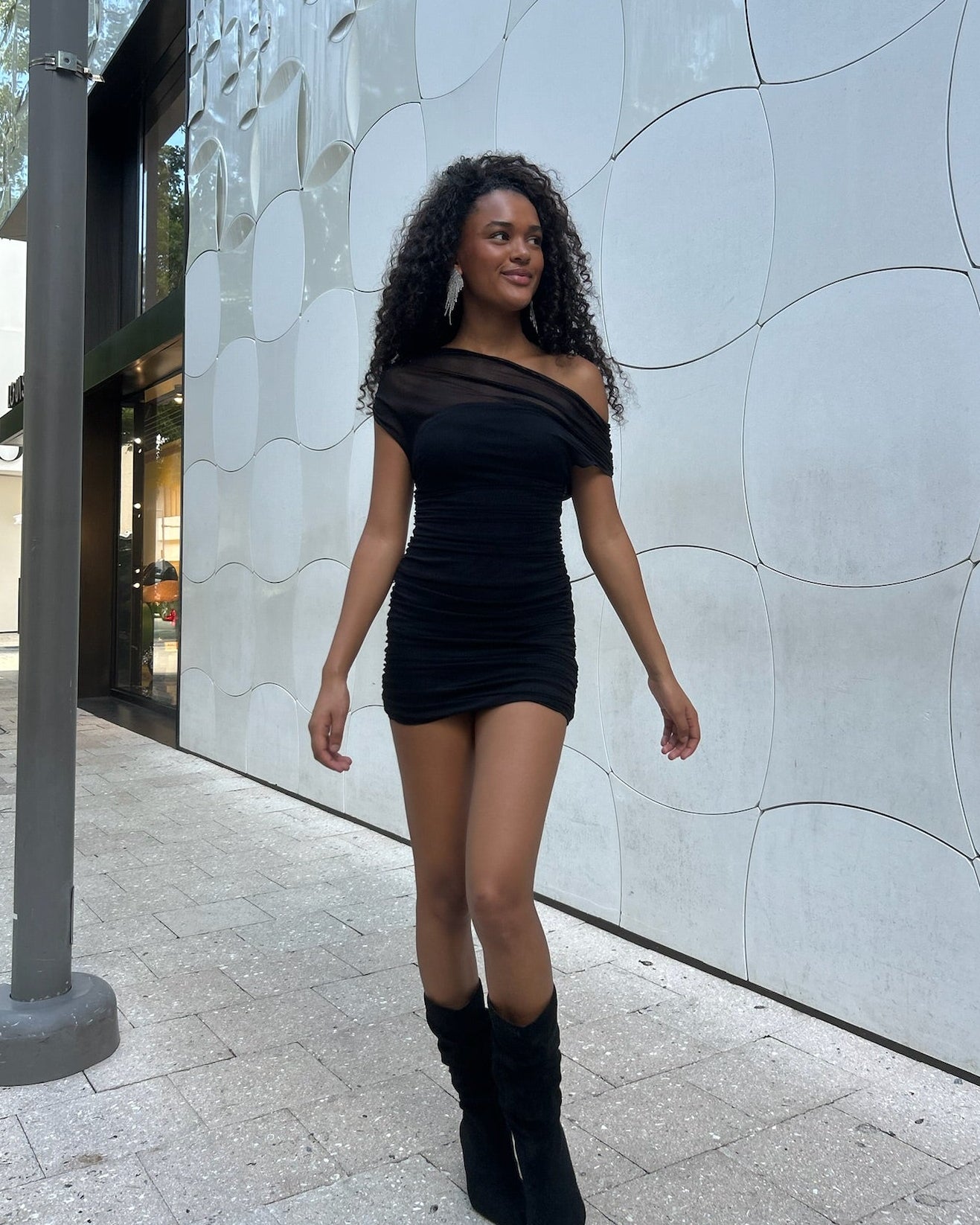 "Vegas" dress black