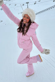 "Snowfall" ski pants pink