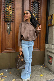 "Miami" jacket brown