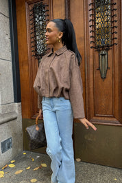 "Miami" jacket brown