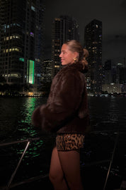 "Frankie" jacket brown (pre-order)