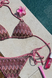 „Luna“ Bikini-Oberteil Pink